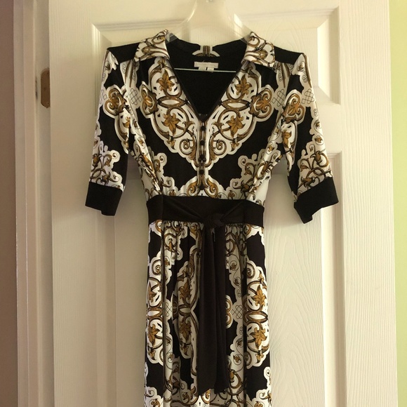 London Times Dresses & Skirts - London Times Sun Dress, Slip On, Stretchy, Tie Waist, Super Comfortable!